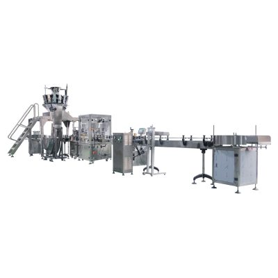 59-AUTO WEIGHING FILLING CAPPING LINE