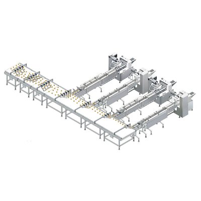 63-AUTOMATIC FEEDING PACKAGING LINE