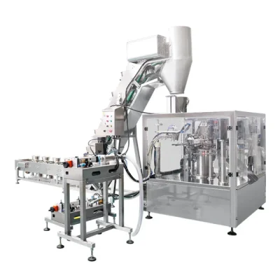 75-BOWL LIFT TYPE PASTE & LIQUID BAG PACKAGING MACHINE