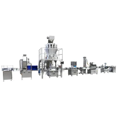 89-SILVER FUNGUS GLASS BOTTLE FILLING LINE